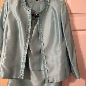 Kasper Light Green 3pc Suit